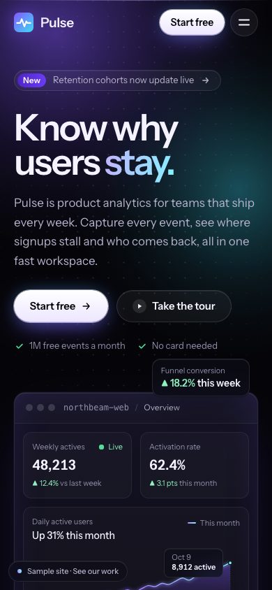 Pulse on a phone
